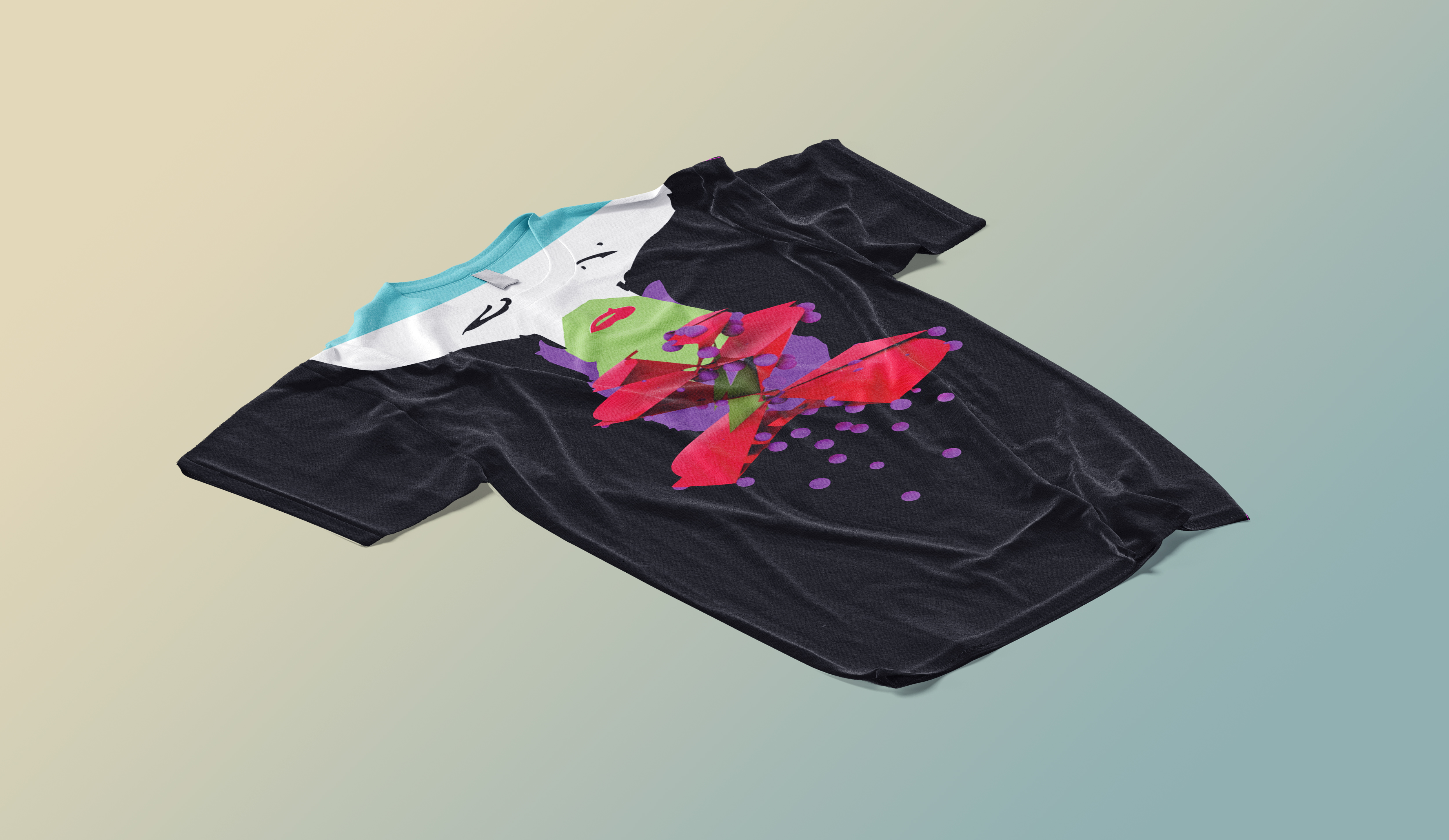 DAVID B T-SHIRT BLACK